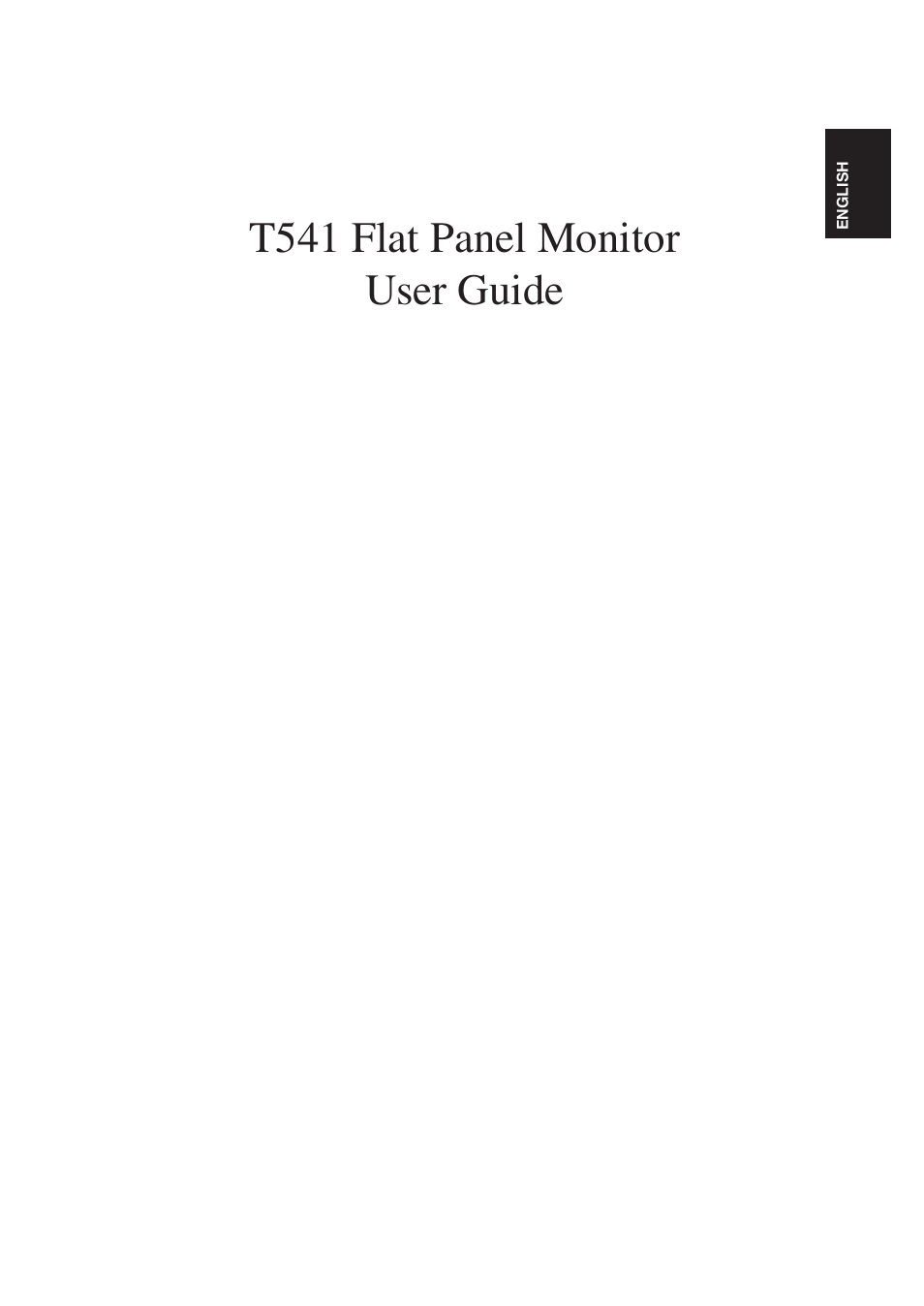 IBM T 541 User Manual | 26 pages