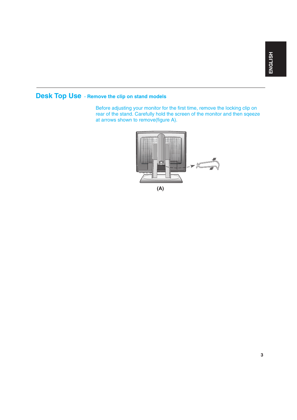 Desk top use | IBM T 541 User Manual | Page 5 / 26