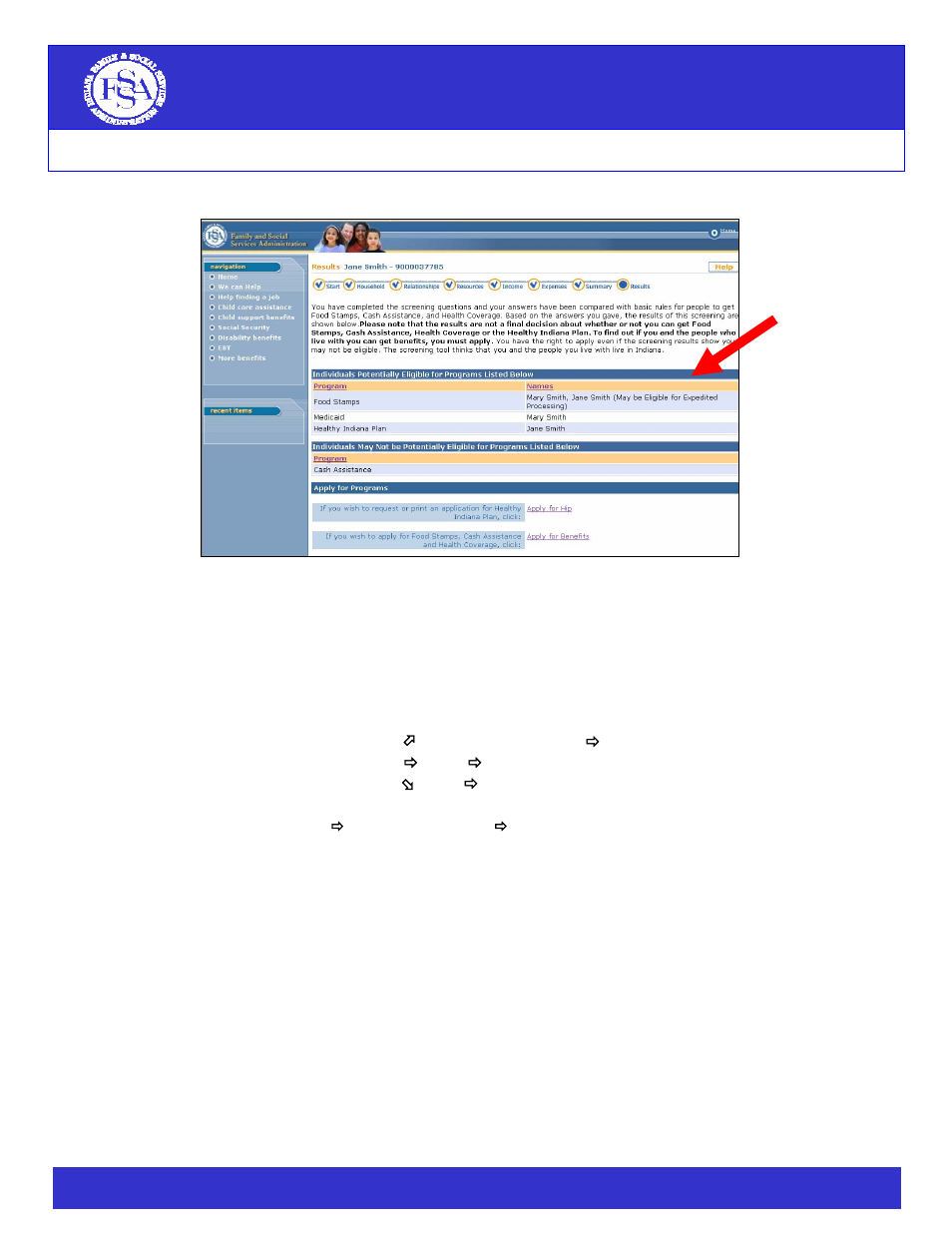 Ndiana, Ligibility, Odernization | IBM Voluntary Community Assistance Network V-CAN User Manual | Page 7 / 33