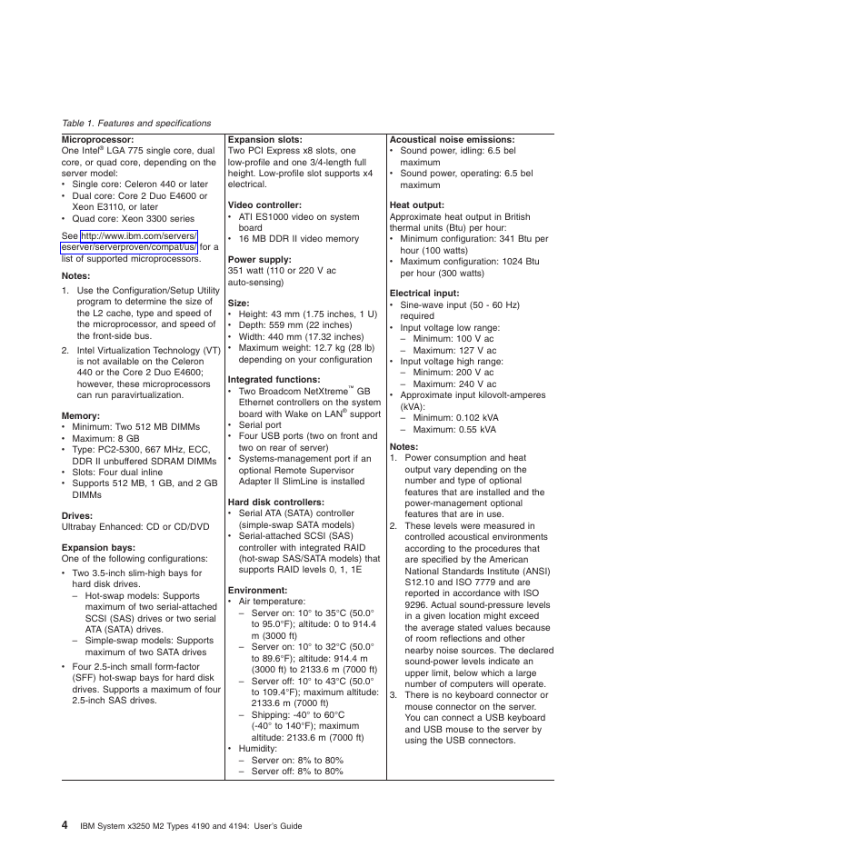 IBM 4190 User Manual | Page 18 / 84