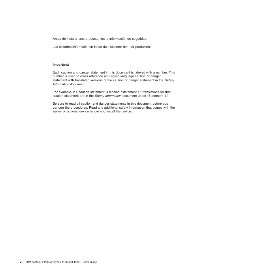 IBM 4190 User Manual | Page 8 / 84