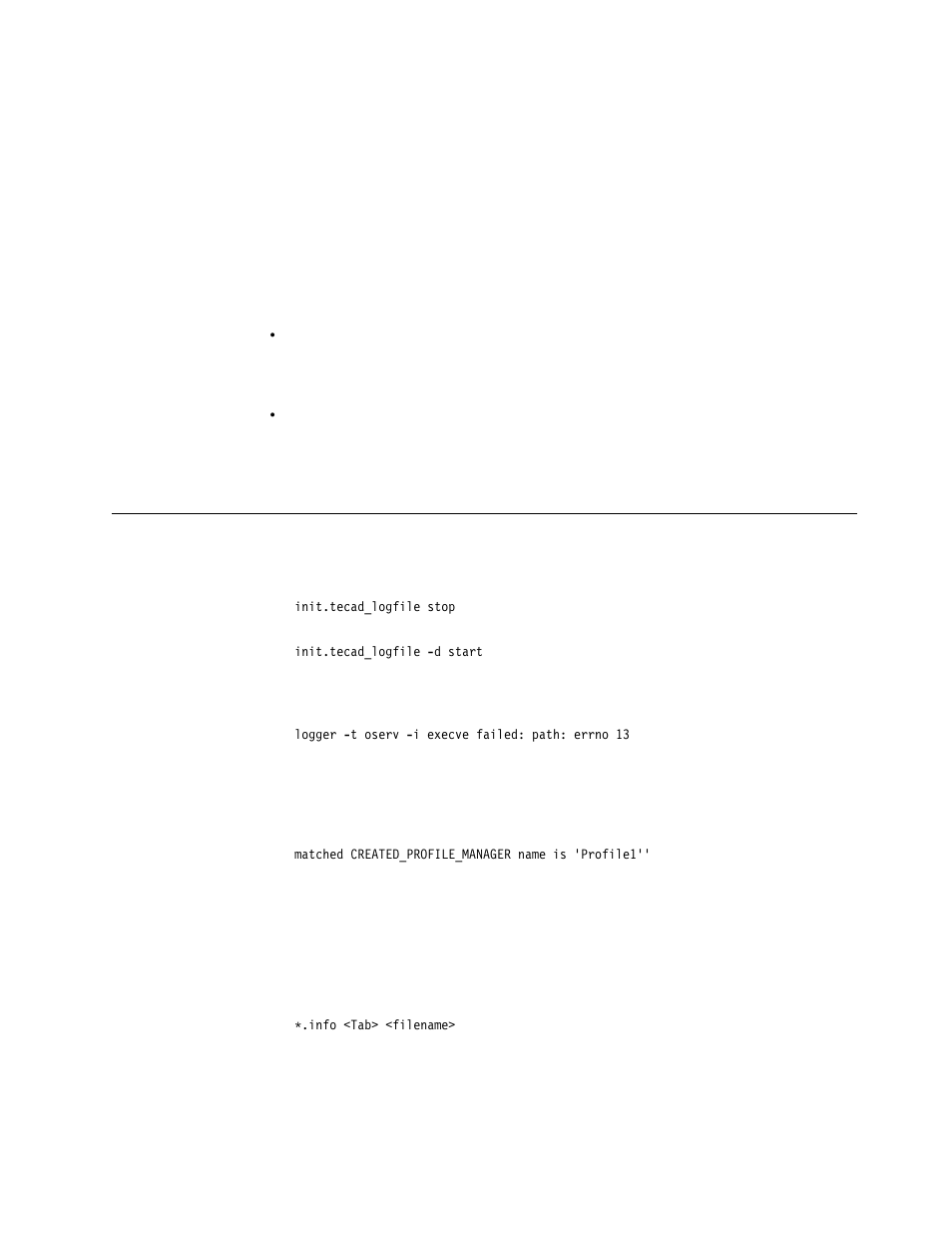 Troubleshooting the unix log file adapter | IBM Enterprise Console User Manual | Page 121 / 194