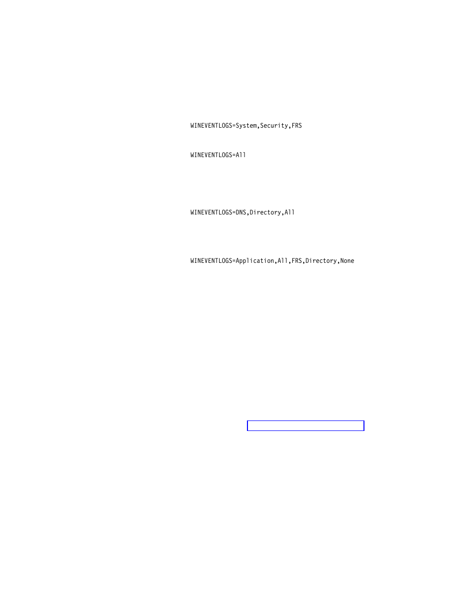 Prefiltering windows log events | IBM Enterprise Console User Manual | Page 127 / 194