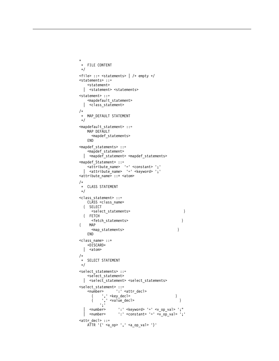 Class definition statement file syntax diagrams | IBM Enterprise Console User Manual | Page 173 / 194