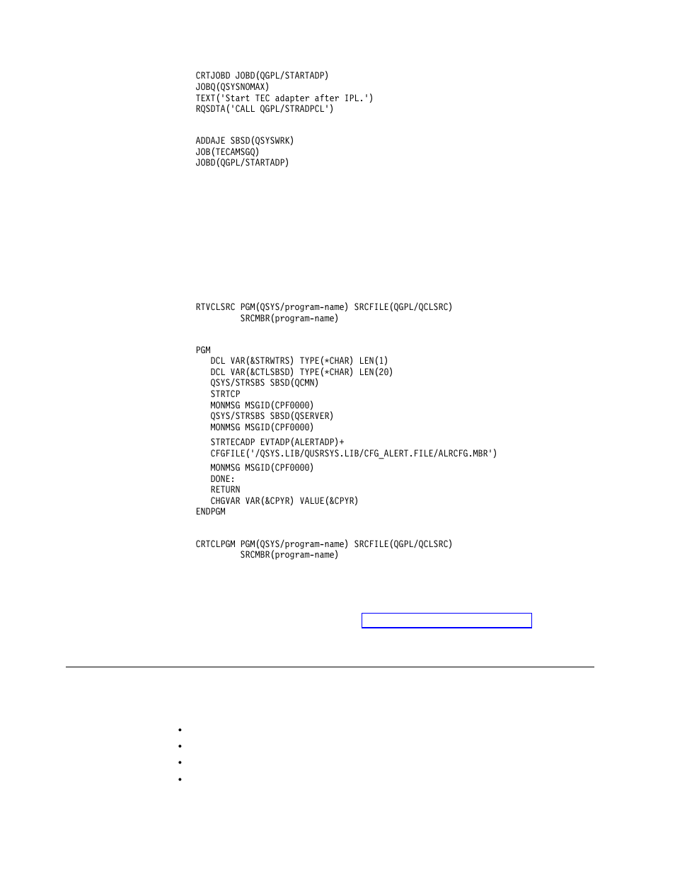 Changing the as/400 startup program, Multiple as/400 alert adapters | IBM Enterprise Console User Manual | Page 48 / 194