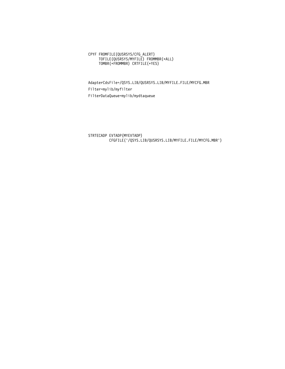 Configuration file | IBM Enterprise Console User Manual | Page 49 / 194