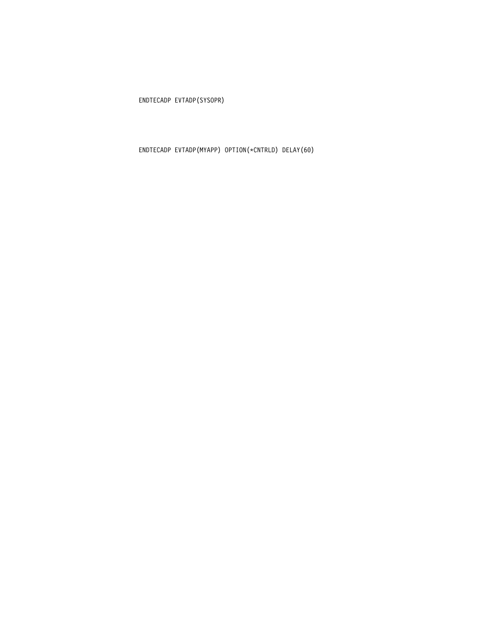 Examples | IBM Enterprise Console User Manual | Page 61 / 194