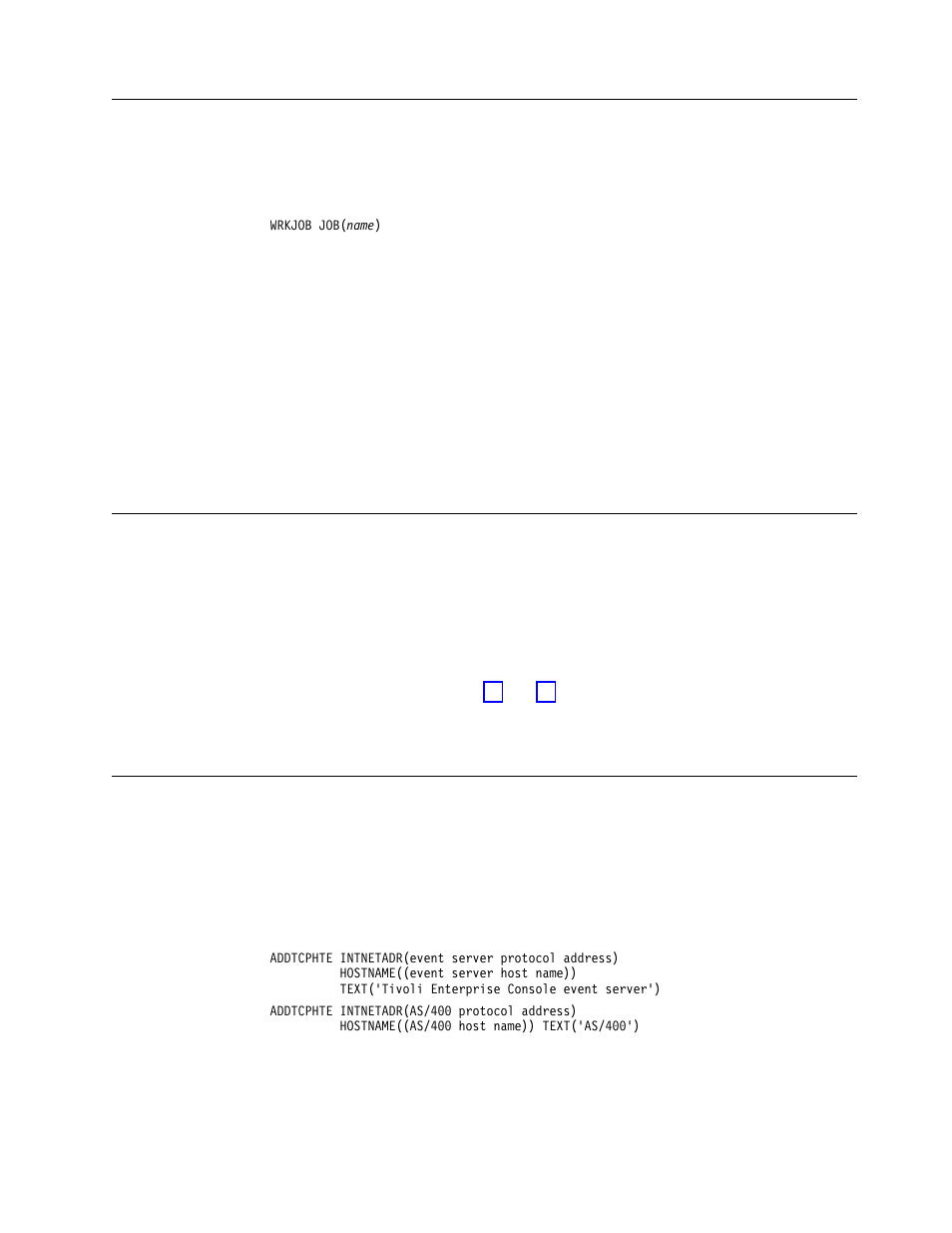 Troubleshooting the as/400 adapter, Logging events in test mode, Tcp/ip considerations | IBM Enterprise Console User Manual | Page 63 / 194