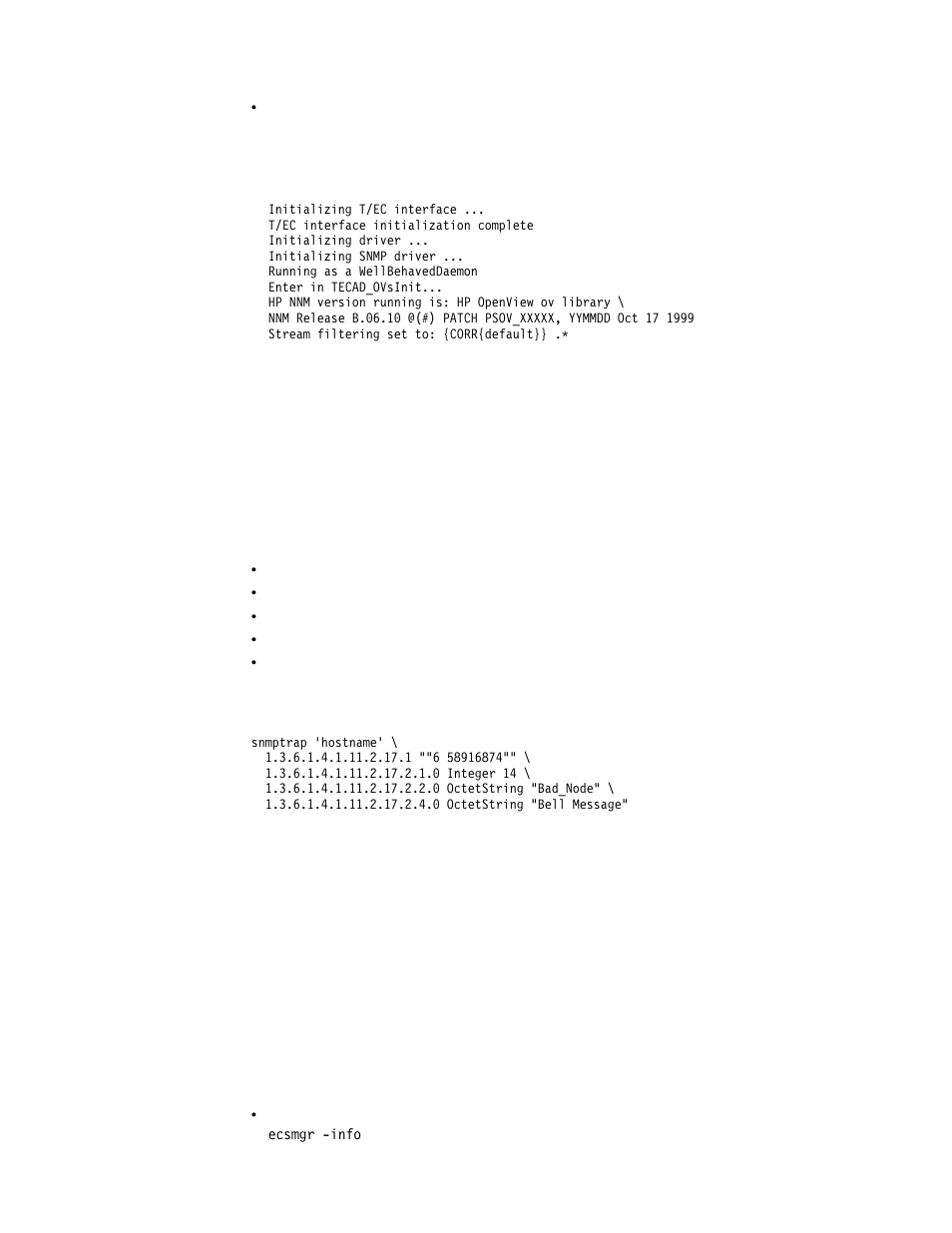 Testing tools, Testing event correlation with nnm 6 | IBM Enterprise Console User Manual | Page 80 / 194