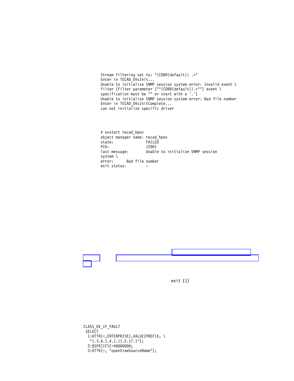 Class definition statement file, Openview event example | IBM Enterprise Console User Manual | Page 83 / 194