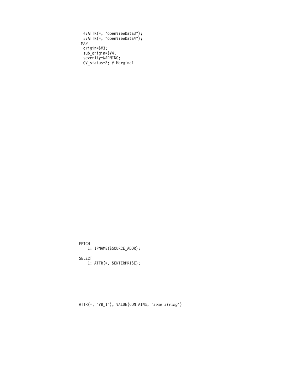 Keywords, Built-in variables for $varbind, Object identifier file | IBM Enterprise Console User Manual | Page 84 / 194