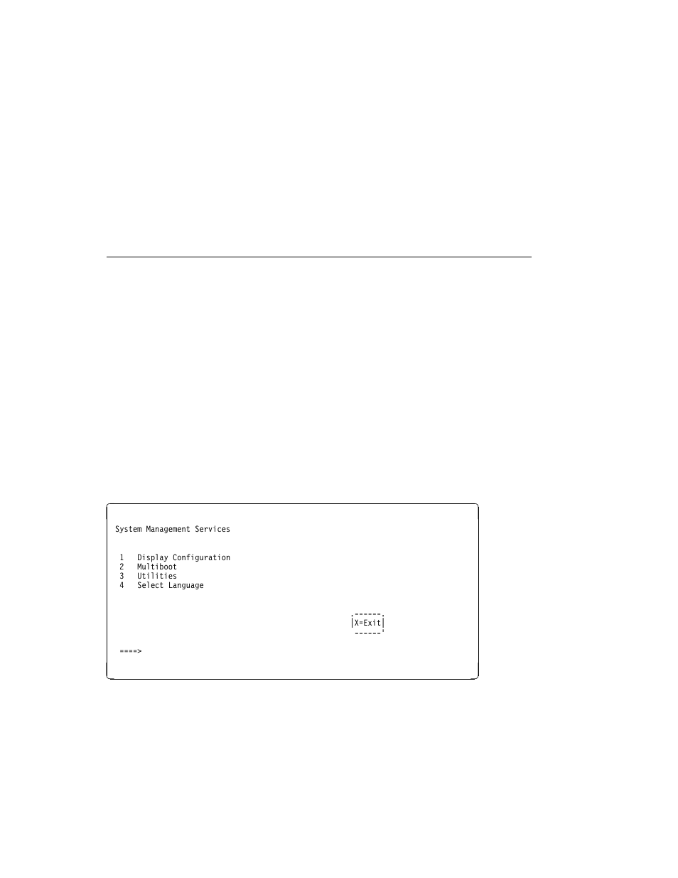 Text-based system management services | IBM B50 User Manual | Page 75 / 221