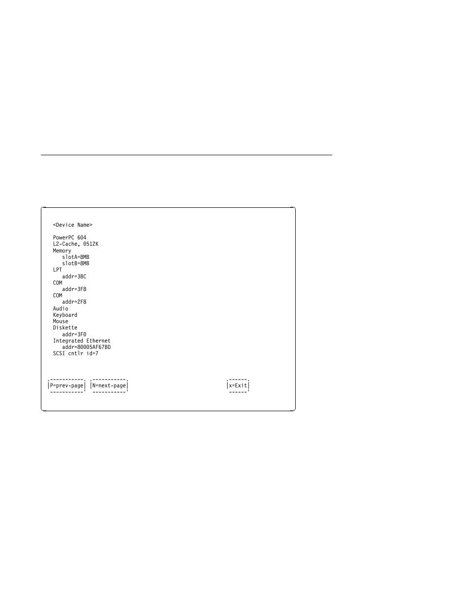 Display configuration | IBM B50 User Manual | Page 76 / 221