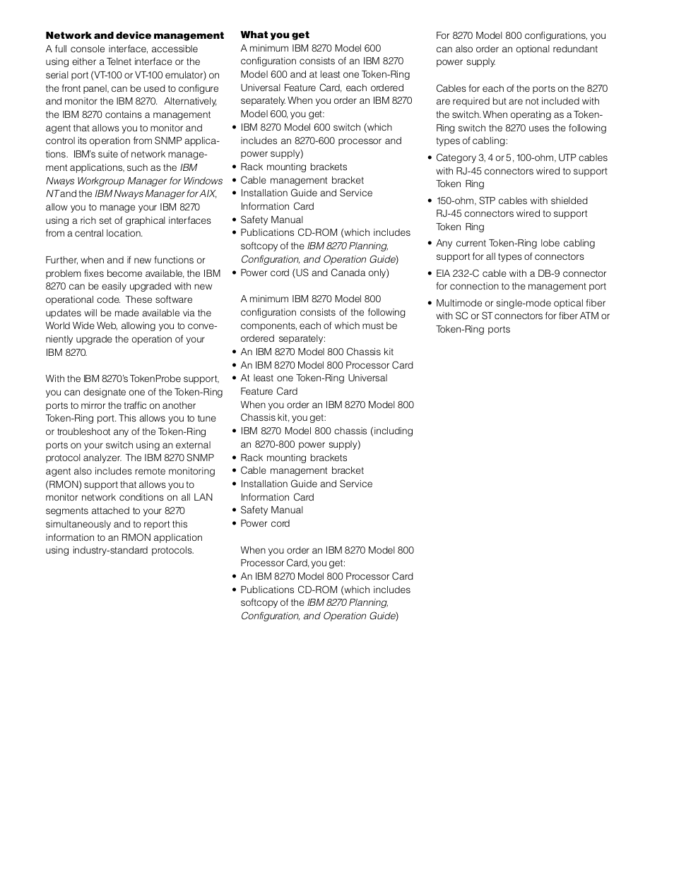 IBM BM 8270 User Manual | Page 4 / 8