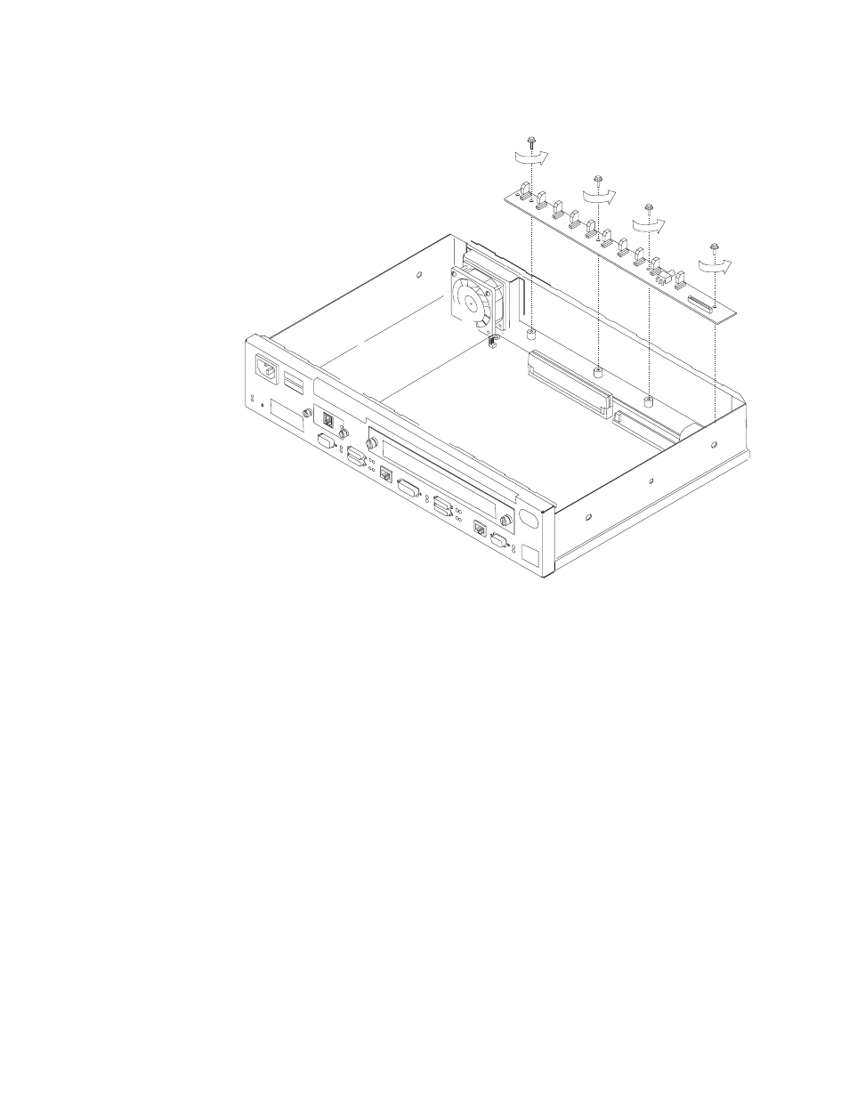 Removing the led panel for 14t and 24x models | IBM SY27-0345-06 User Manual | Page 81 / 148