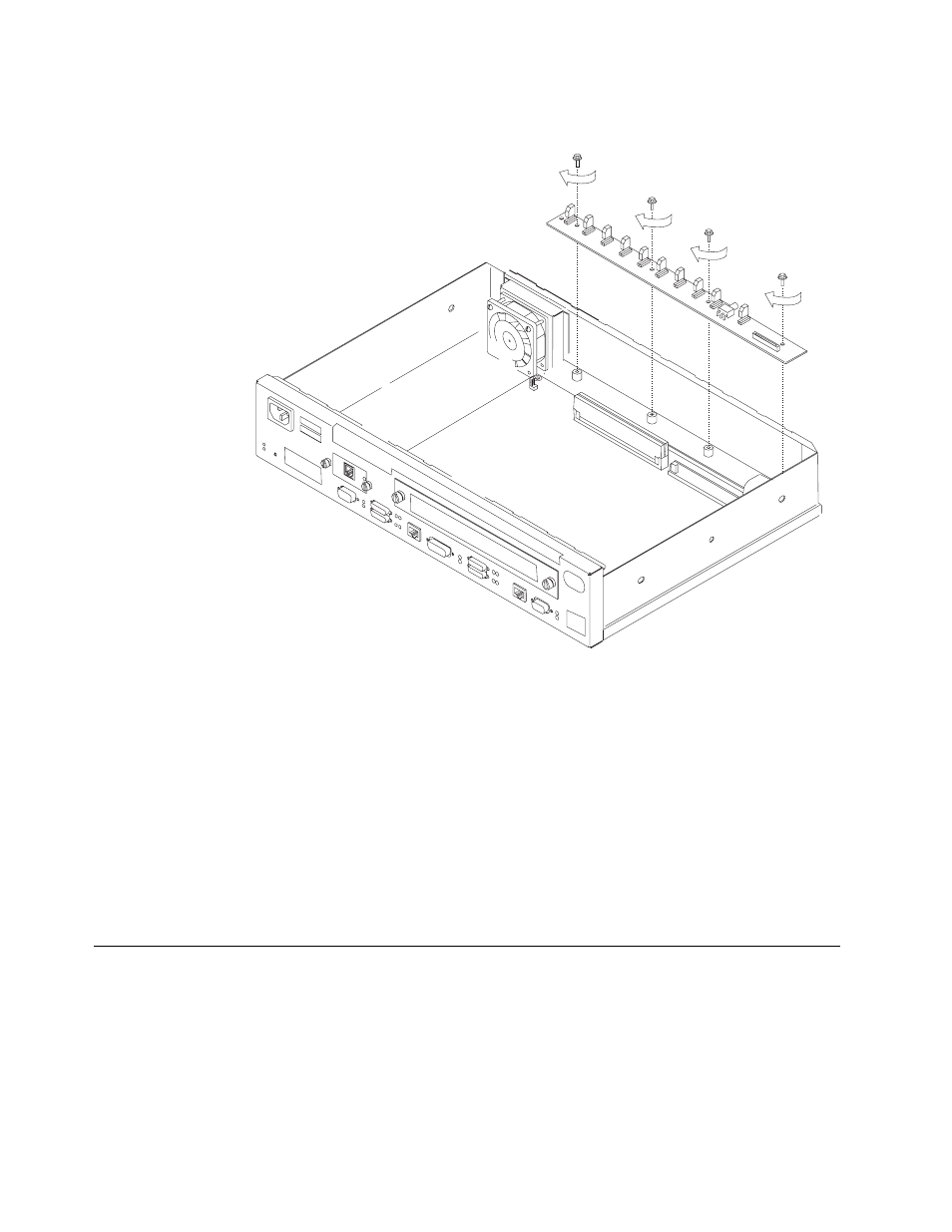 Replacing the led panel for 14t and 24x models | IBM SY27-0345-06 User Manual | Page 82 / 148