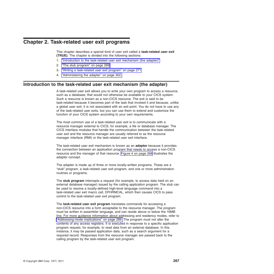Chapter 2. task-related user exit programs | IBM SC34-6814-04 User Manual | Page 289 / 953