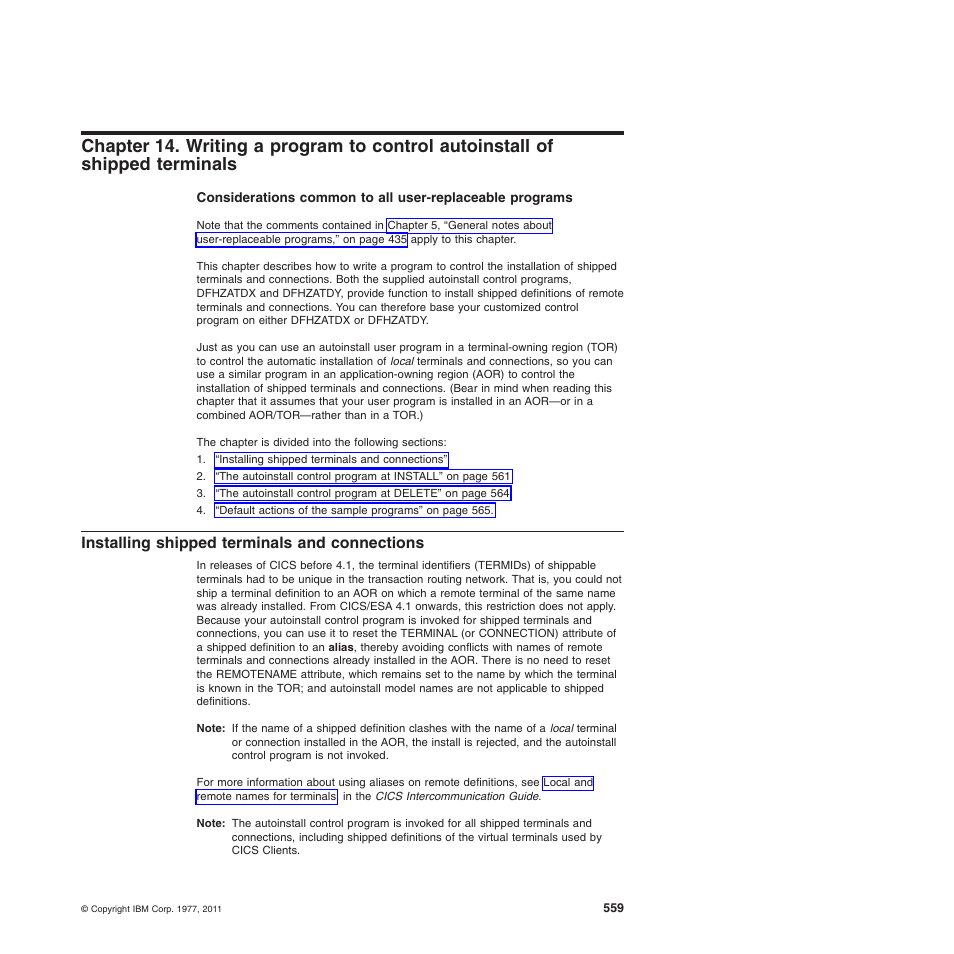 Installing shipped terminals and connections | IBM SC34-6814-04 User Manual | Page 581 / 953