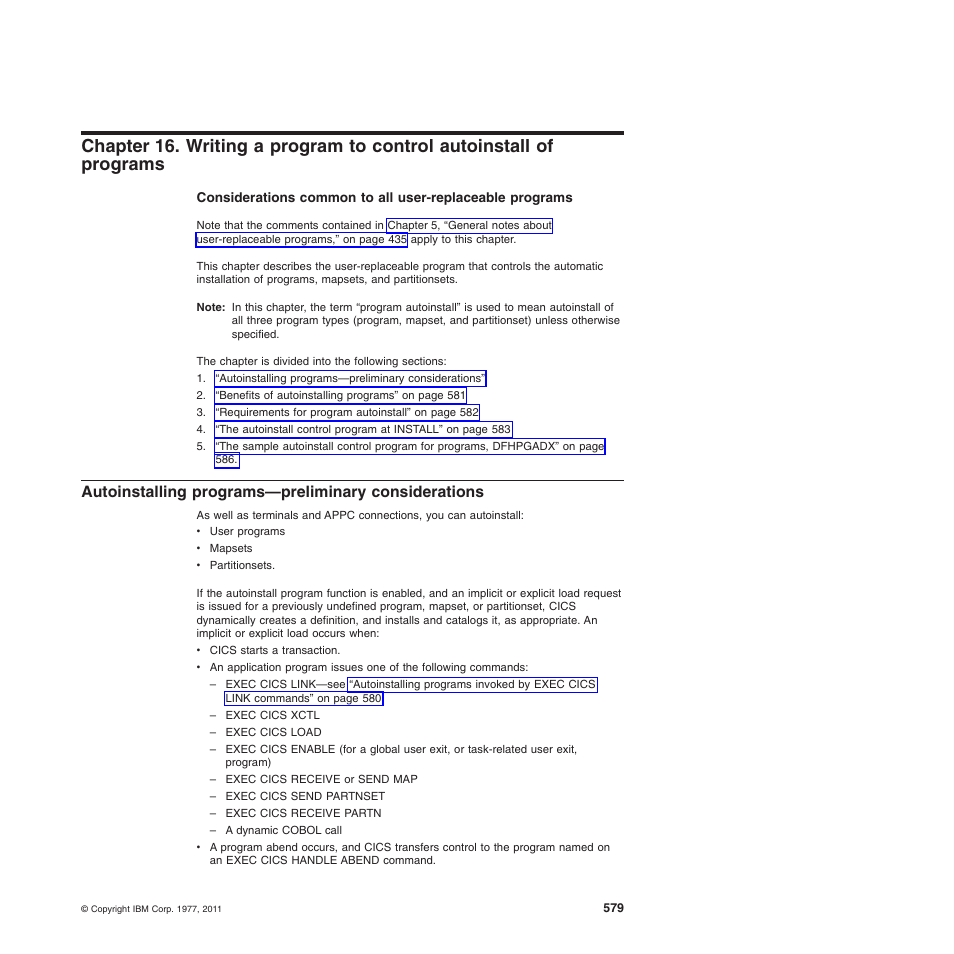 Autoinstalling programs—preliminary considerations | IBM SC34-6814-04 User Manual | Page 601 / 953