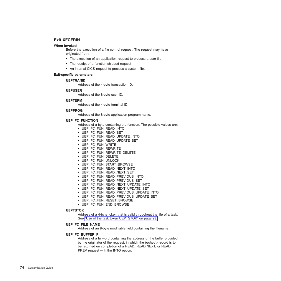 Exit xfcfrin | IBM SC34-6814-04 User Manual | Page 96 / 953