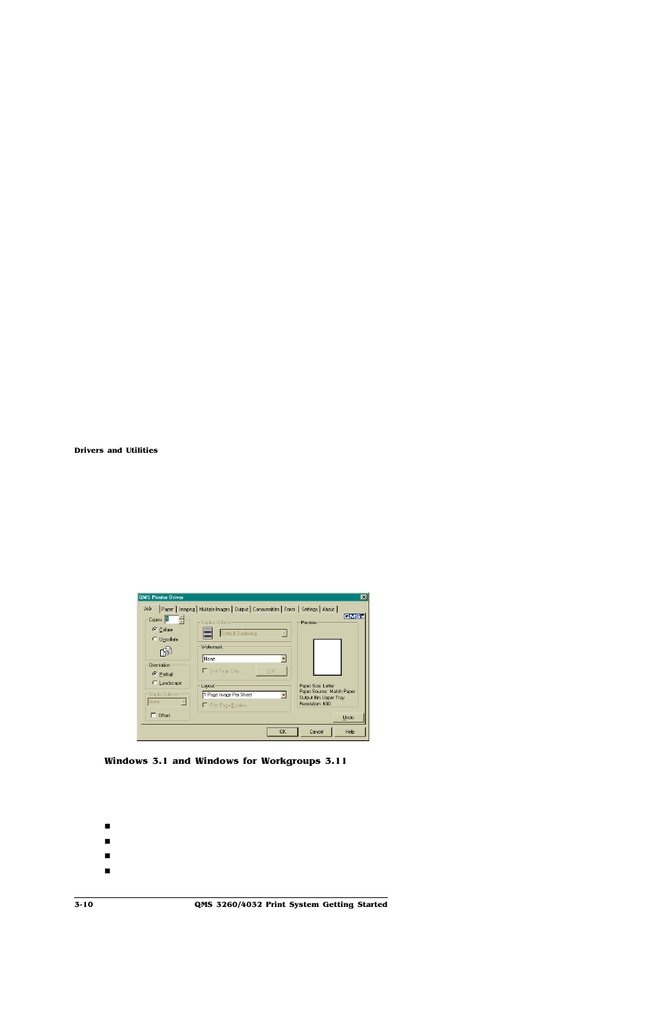 IBM Print System QMS 4032 User Manual | Page 36 / 86