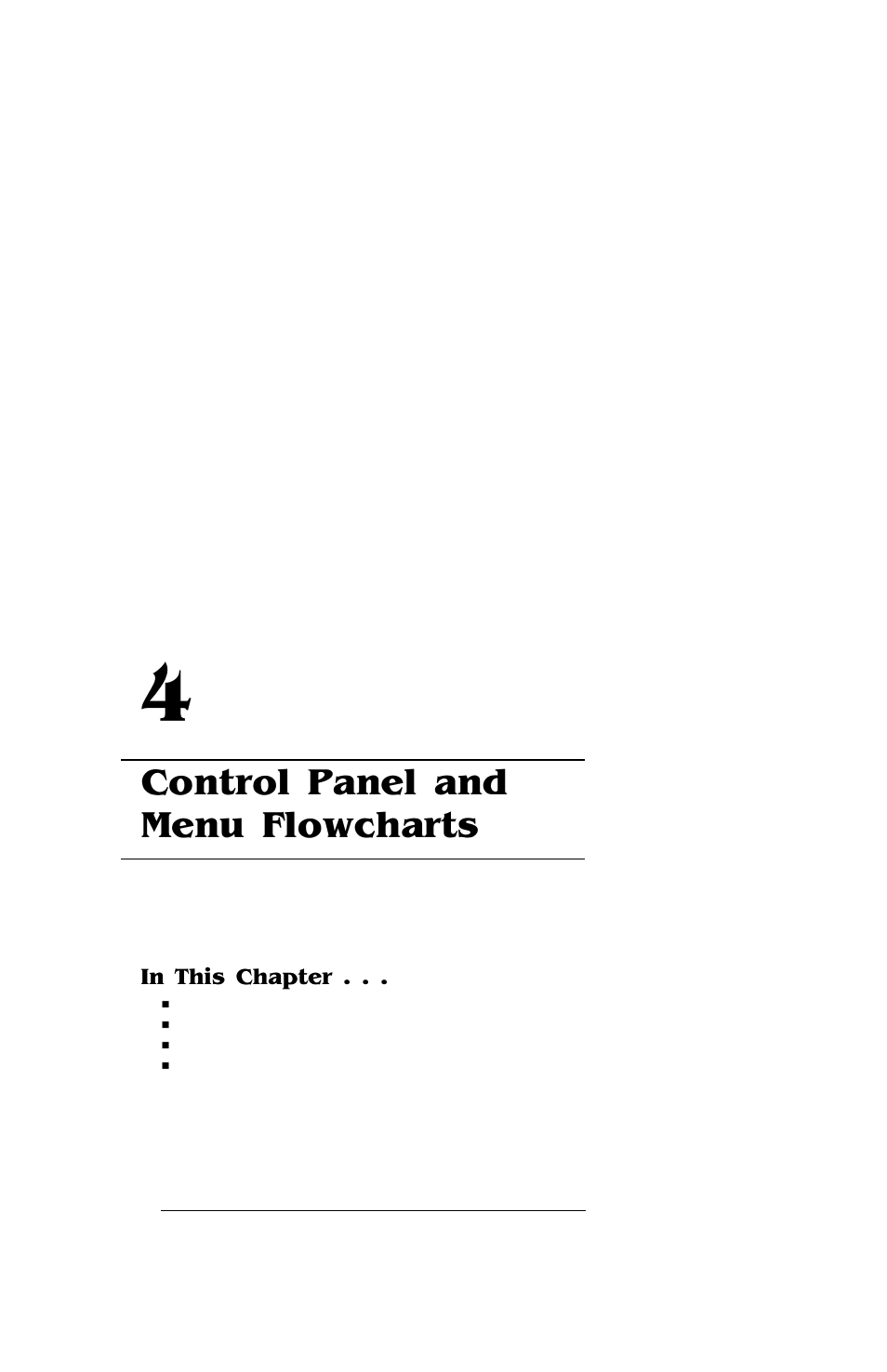 Control panel and menu flowcharts, Control panel and menus | IBM Print System QMS 4032 User Manual | Page 47 / 86