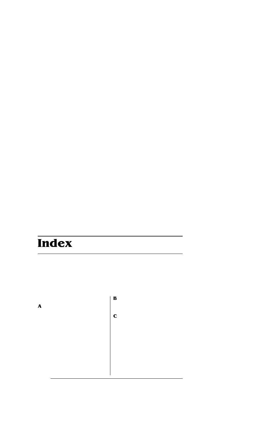 Index | IBM Print System QMS 4032 User Manual | Page 83 / 86