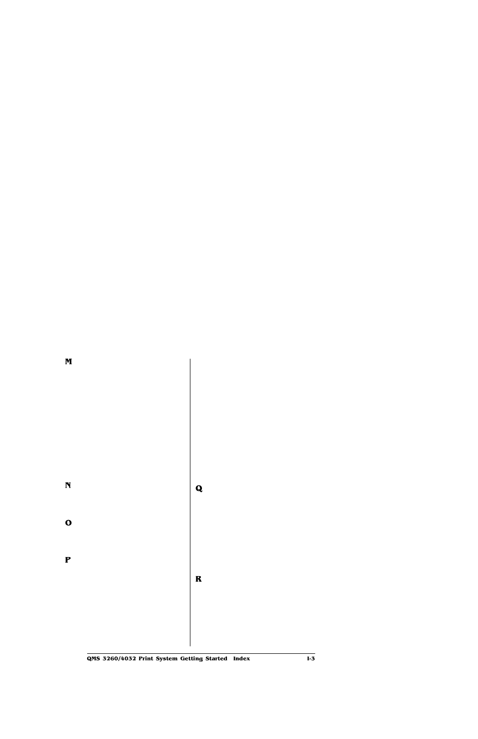 IBM Print System QMS 4032 User Manual | Page 85 / 86