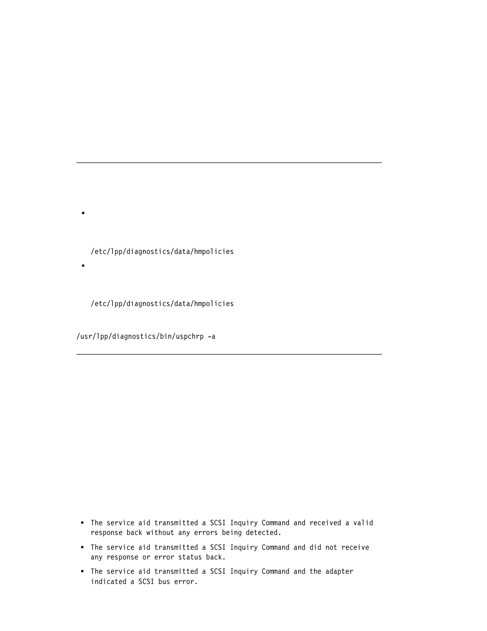 Save or restore hardware management policies, Scsi bus analyzer | IBM Enterprise Server H80 Series User Manual | Page 159 / 230