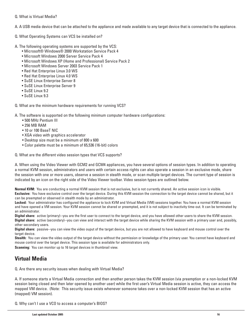 Virtual media | IBM 1X8 User Manual | Page 16 / 18
