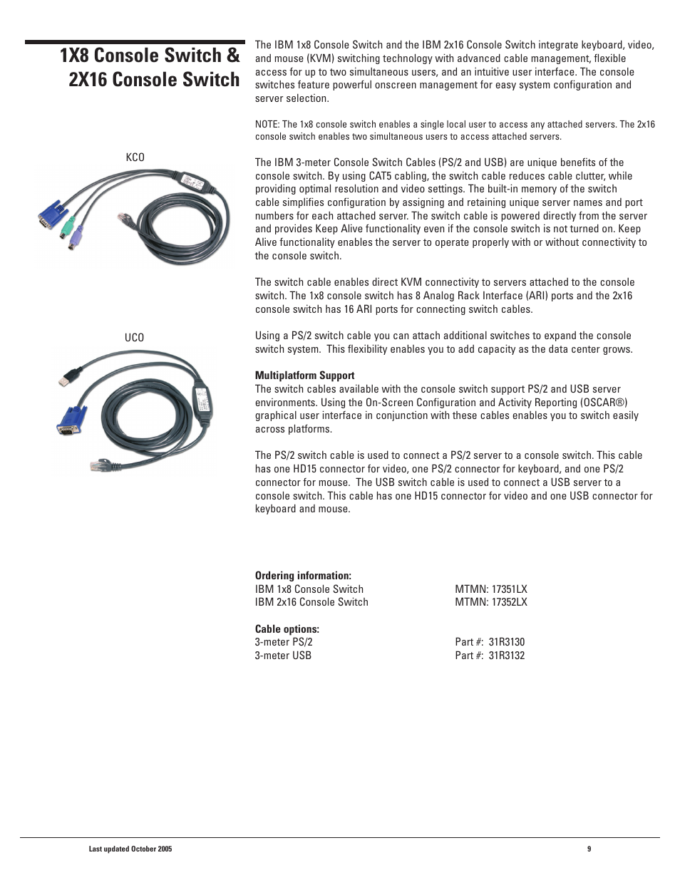 IBM 1X8 User Manual | Page 9 / 18
