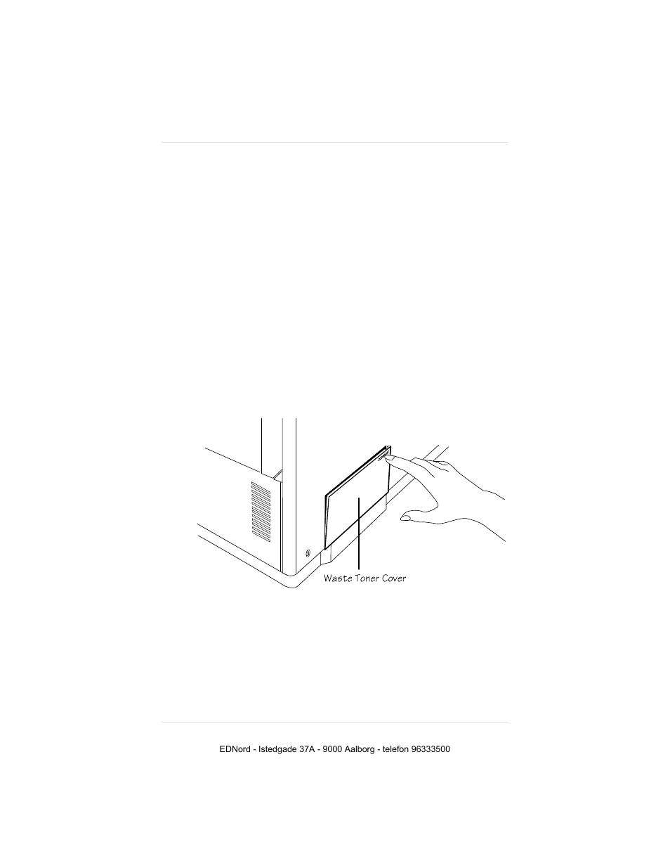 Installing the waste toner pack | IBM 19 User Manual | Page 62 / 436