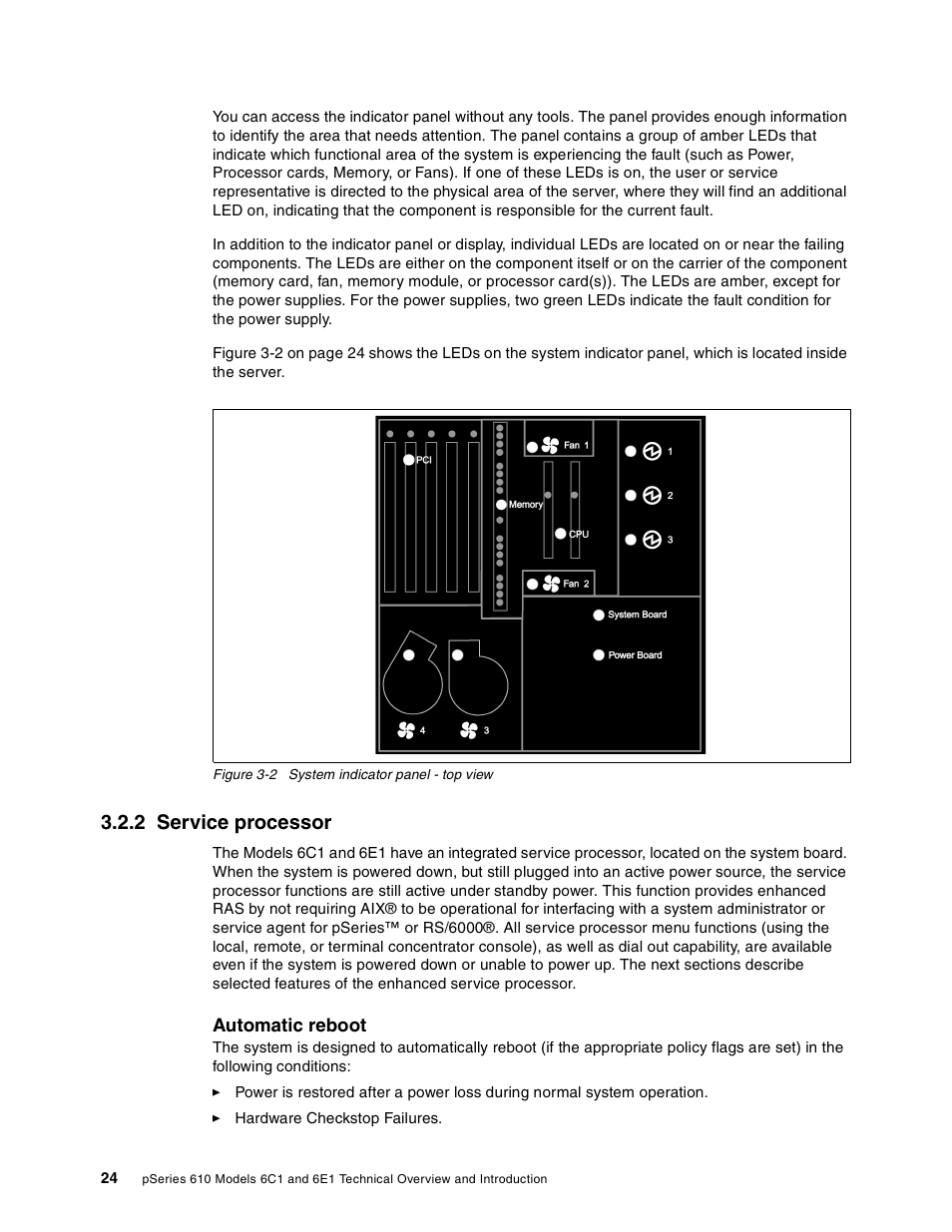 2 service processor | IBM 6C1 User Manual | Page 32 / 42