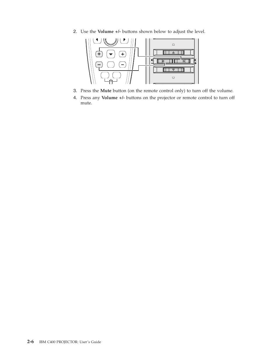 IBM PROJECTOR C400 User Manual | Page 26 / 94