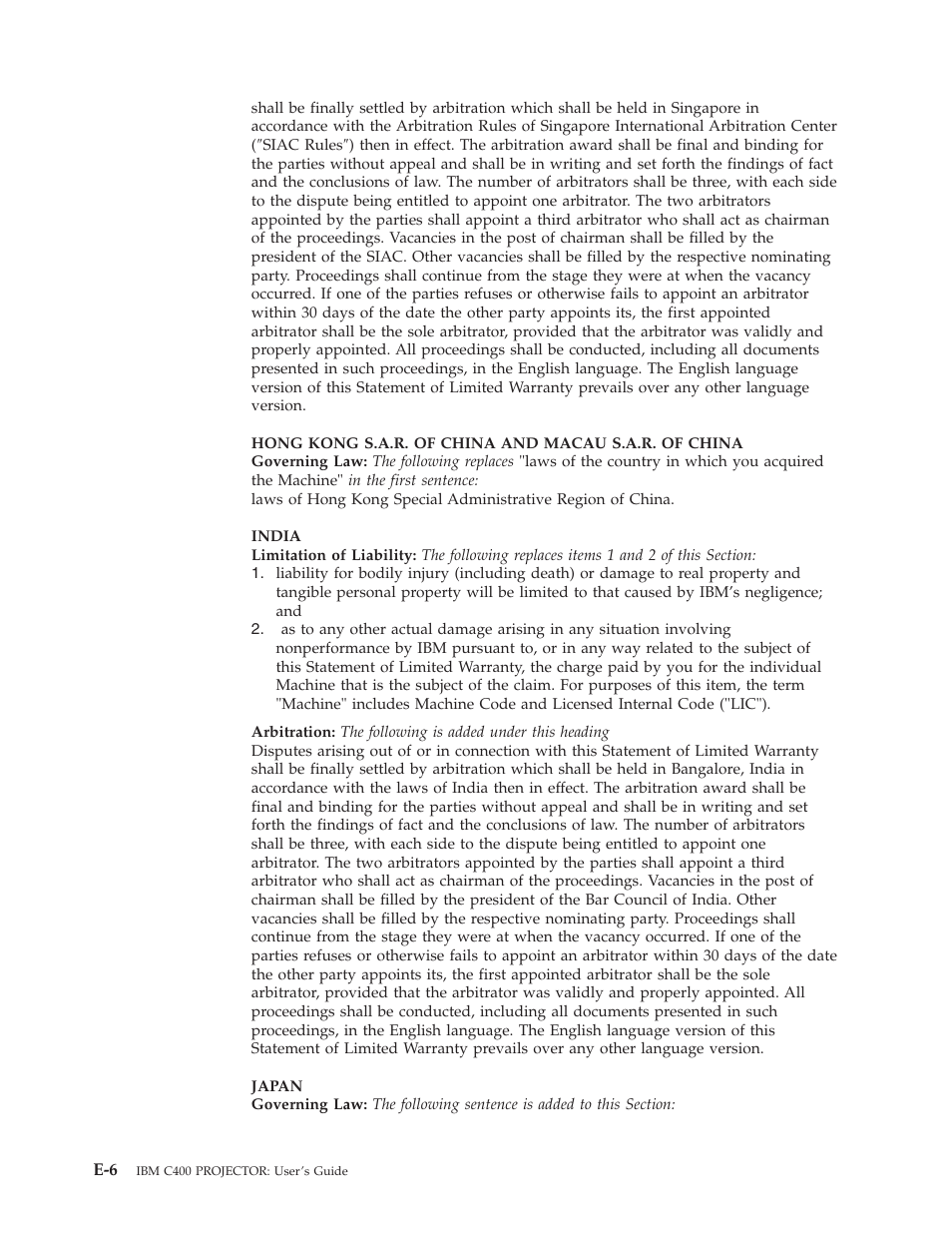 IBM PROJECTOR C400 User Manual | Page 72 / 94