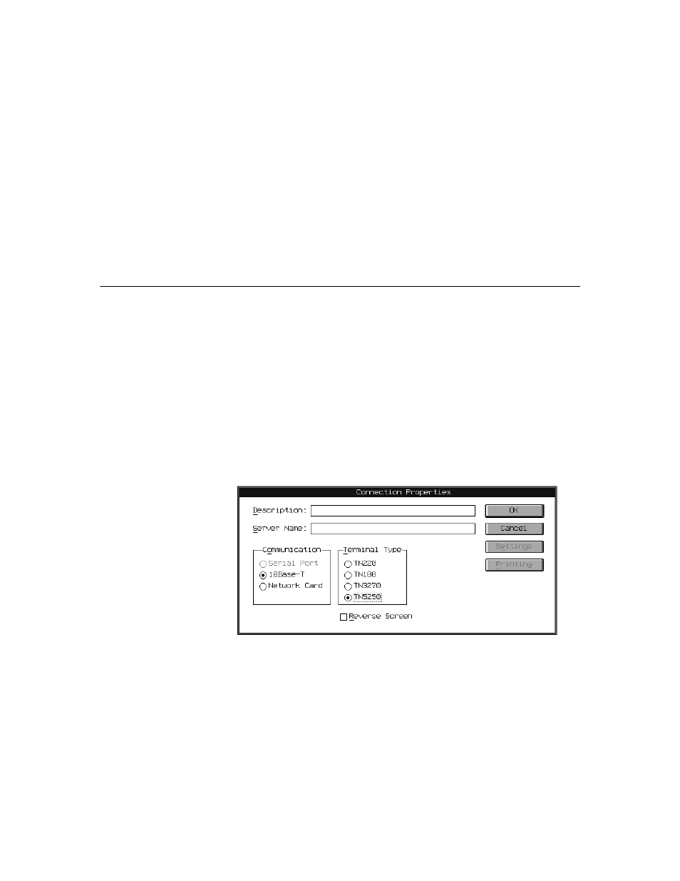 IBM Terminal Emulation TN5250 User Manual | Page 12 / 51