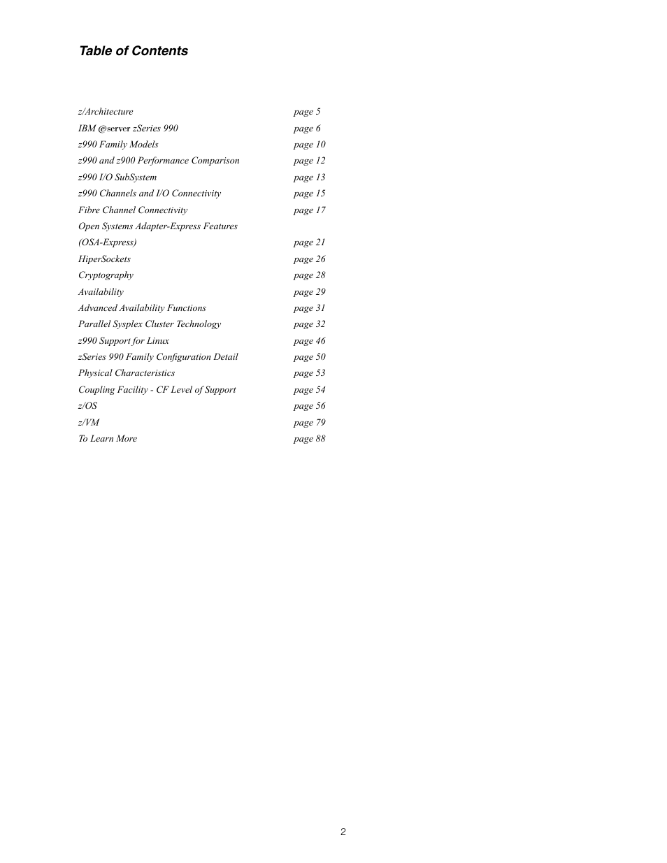 IBM z/OS User Manual | Page 2 / 88