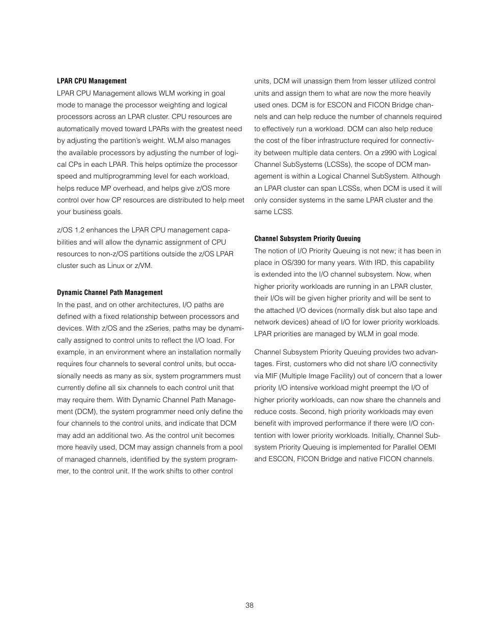 IBM z/OS User Manual | Page 38 / 88