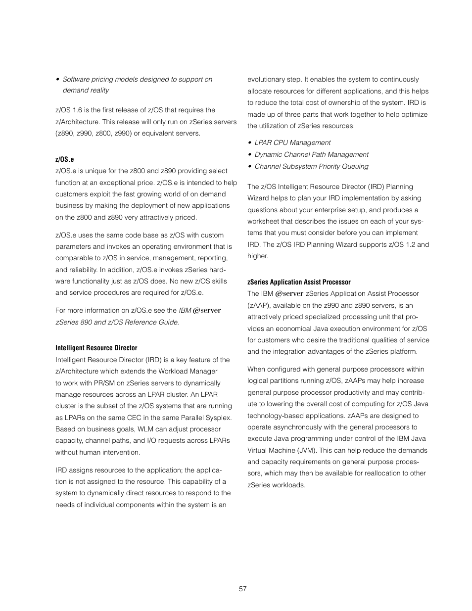IBM z/OS User Manual | Page 57 / 88