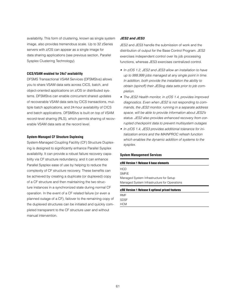 IBM z/OS User Manual | Page 61 / 88