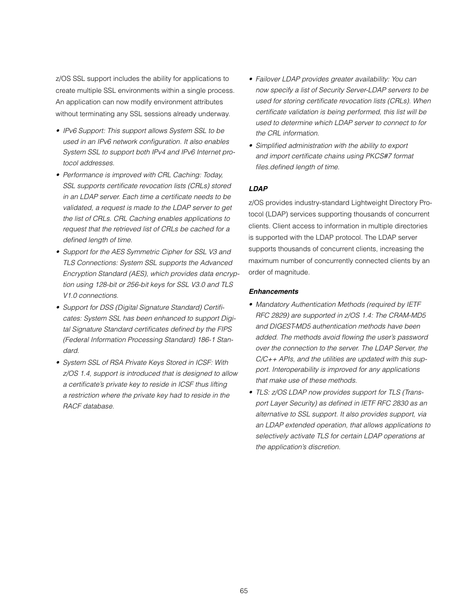 IBM z/OS User Manual | Page 65 / 88