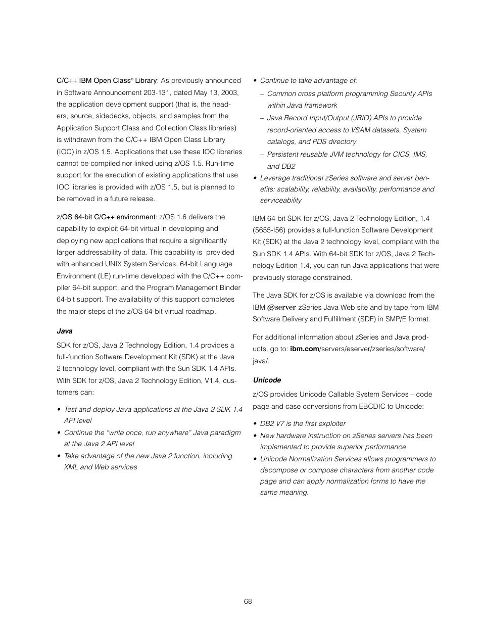 IBM z/OS User Manual | Page 68 / 88