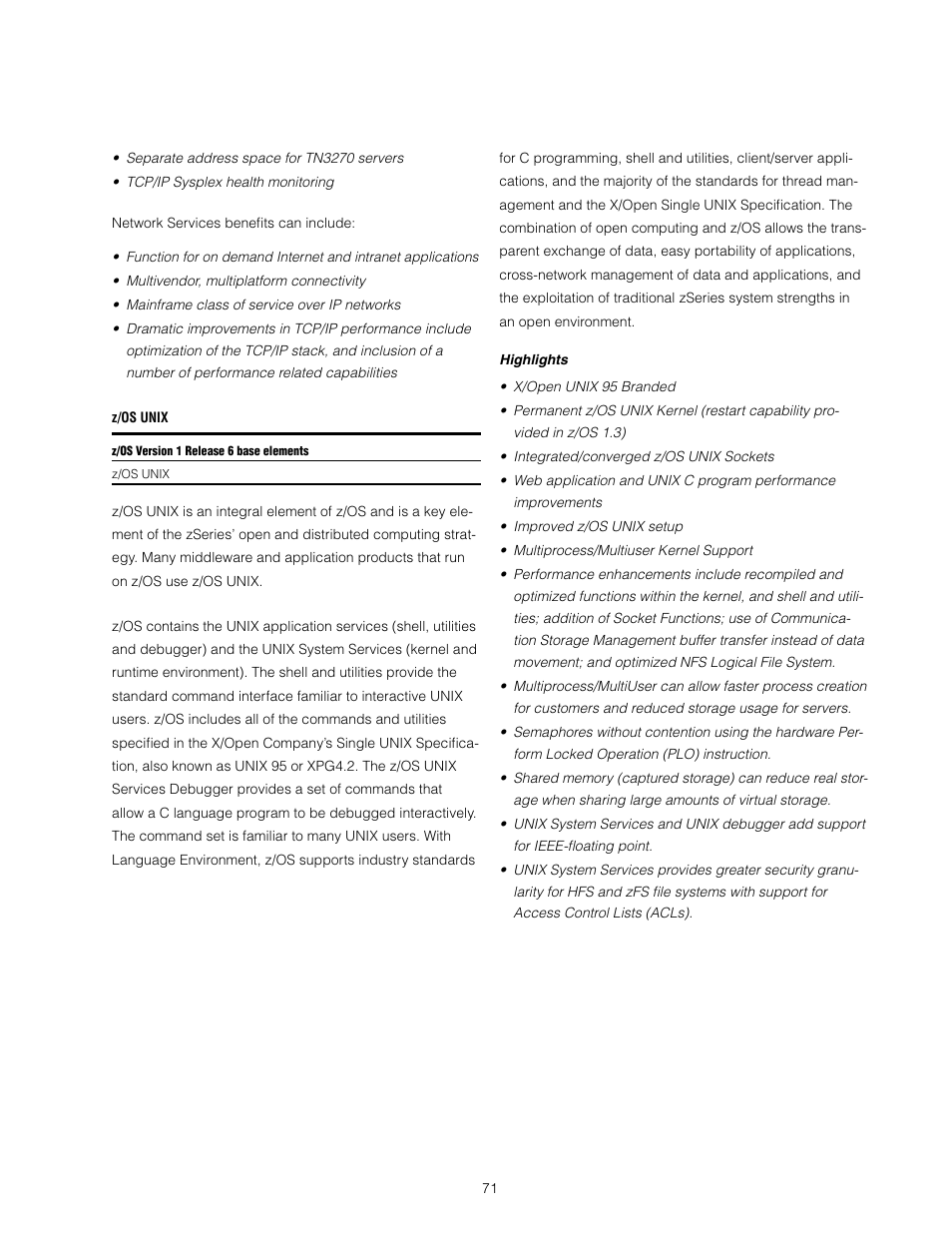 IBM z/OS User Manual | Page 71 / 88