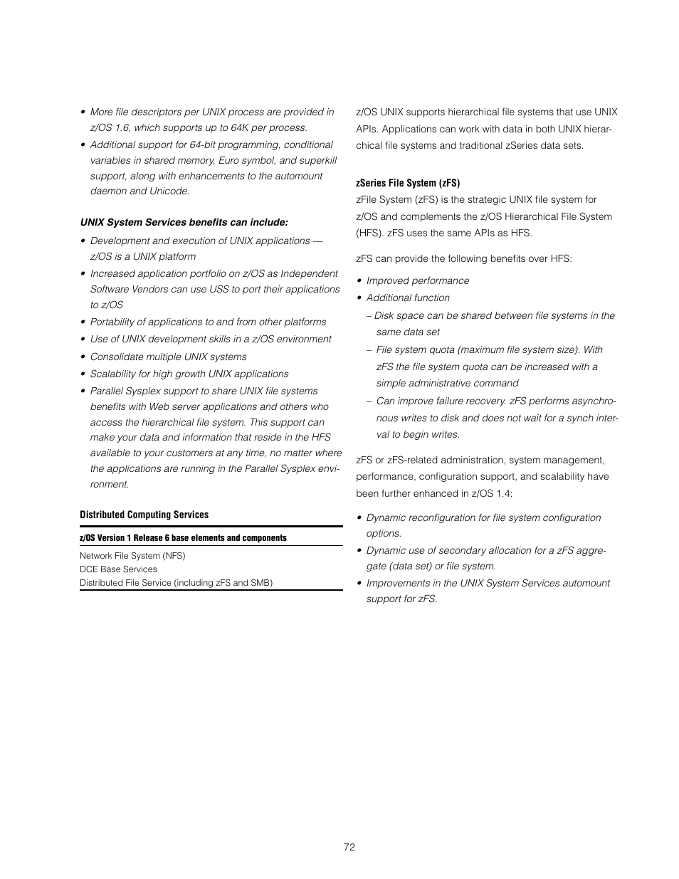 IBM z/OS User Manual | Page 72 / 88