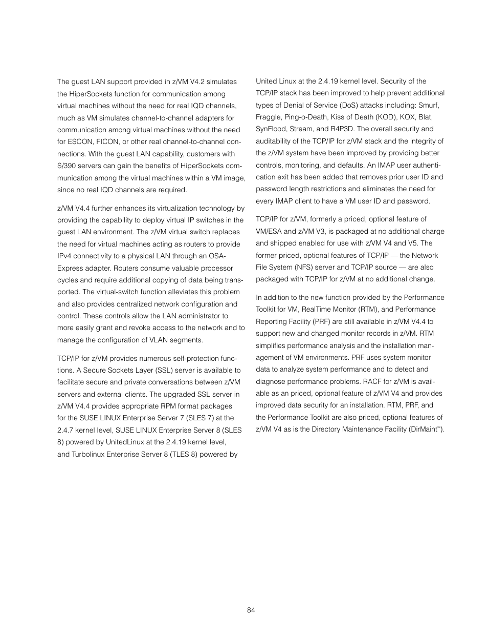 IBM z/OS User Manual | Page 84 / 88