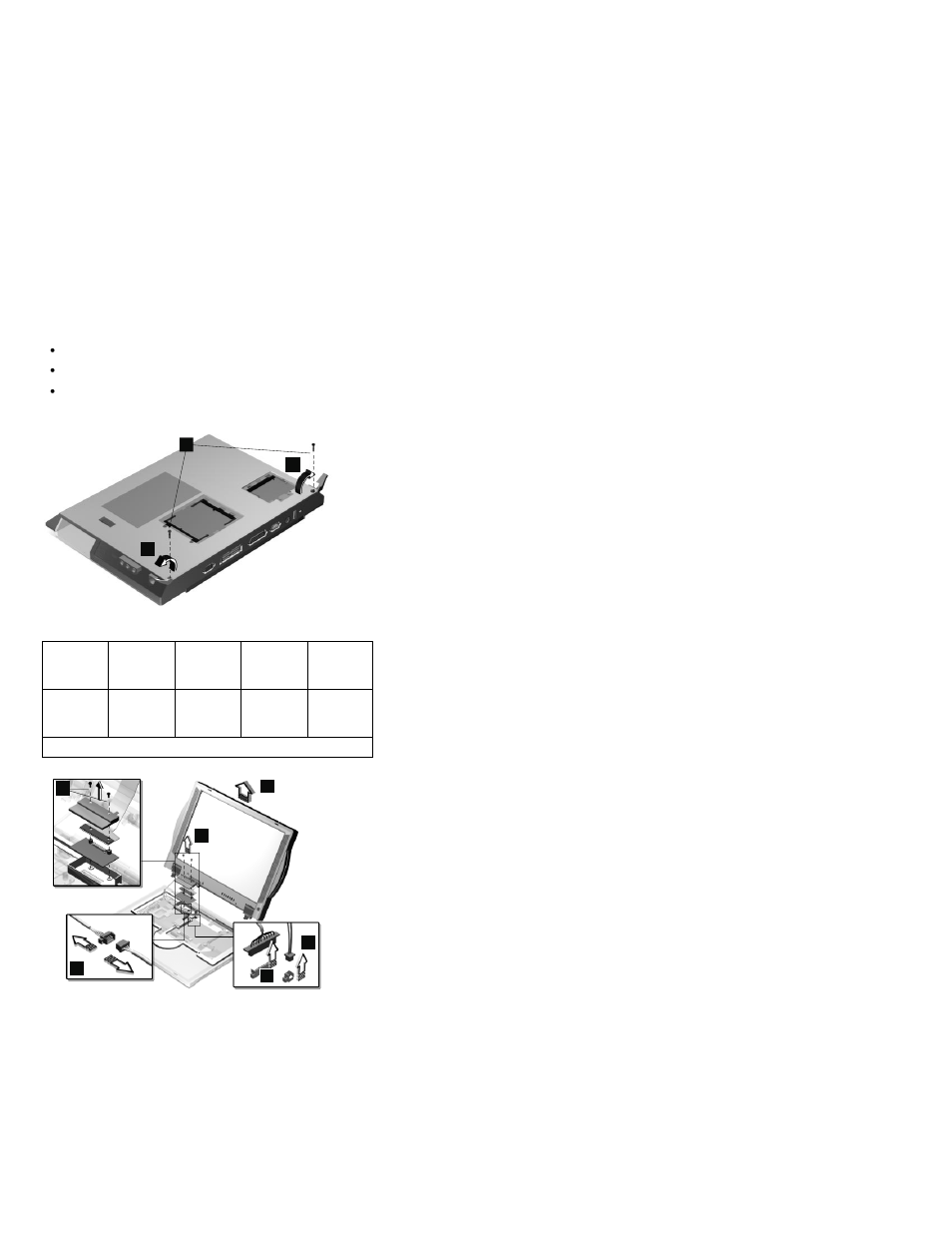 Lcd assembly | IBM 1412 User Manual | Page 49 / 91