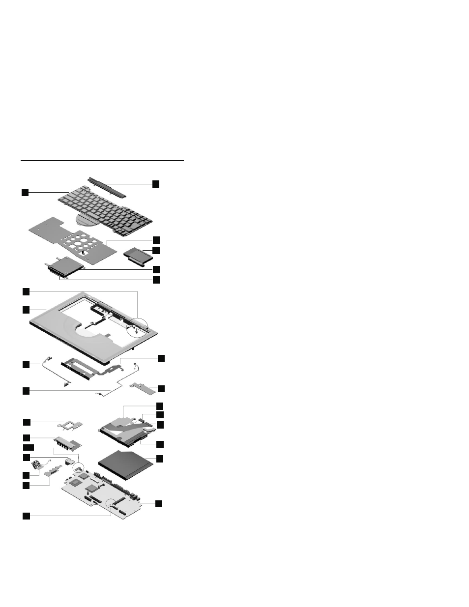 System unit parts listing | IBM 1412 User Manual | Page 79 / 91