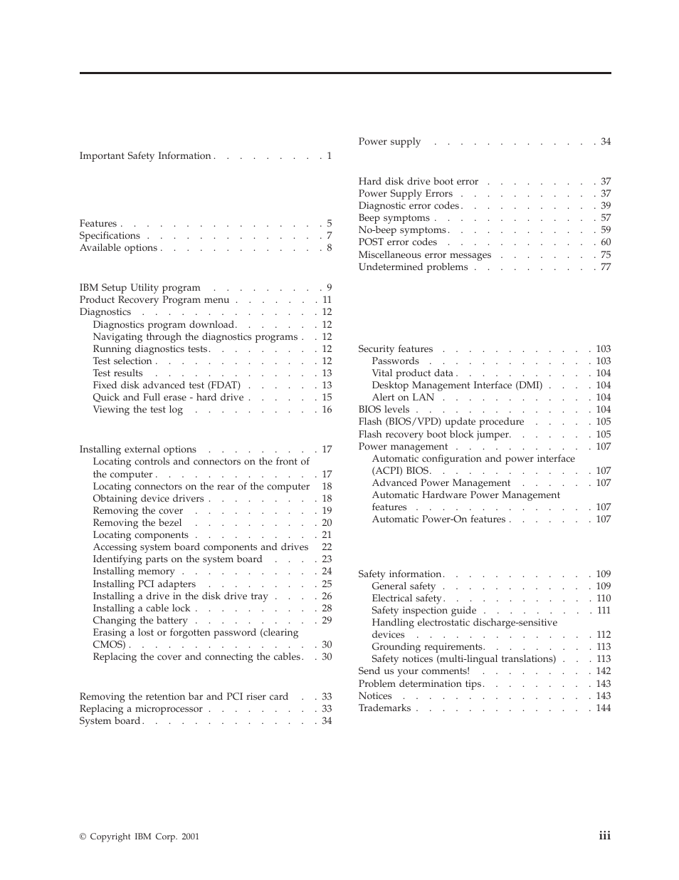 IBM 8317 User Manual | Page 5 / 152