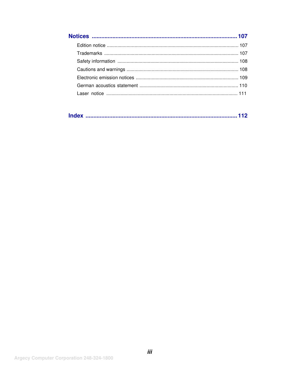 IBM INFOPRINT 1116 User Manual | Page 7 / 120