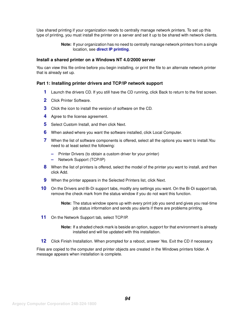 IBM INFOPRINT 1116 User Manual | Page 98 / 120